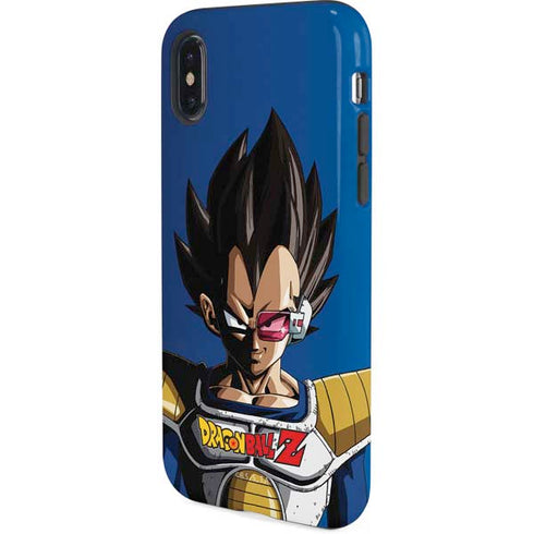 Dragon Ball Z Vegeta Portrait iPhone X Pro Case