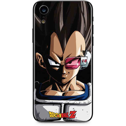 Dragon Ball Z Vegeta Portrait iPhone XR Skin