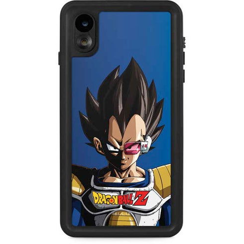 Dragon Ball Z Vegeta Portrait iPhone XR Waterproof Case
