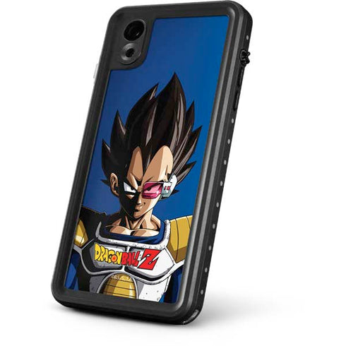 Dragon Ball Z Vegeta Portrait iPhone XR Waterproof Case