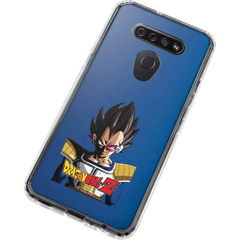Dragon Ball Z Vegeta Portrait LG K51/Q51 Clear Case