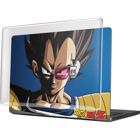 Dragon Ball Z Vegeta Portrait MacBook Pro 14in (2021-24) Case plus Skin