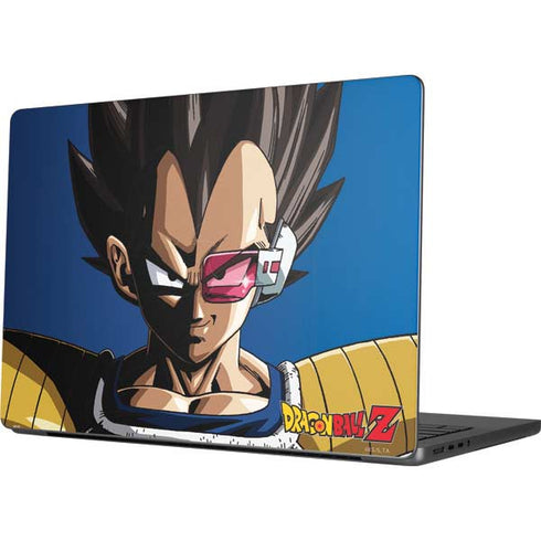 Dragon Ball Z Vegeta Portrait MacBook Pro 14in (2021-24) Skin