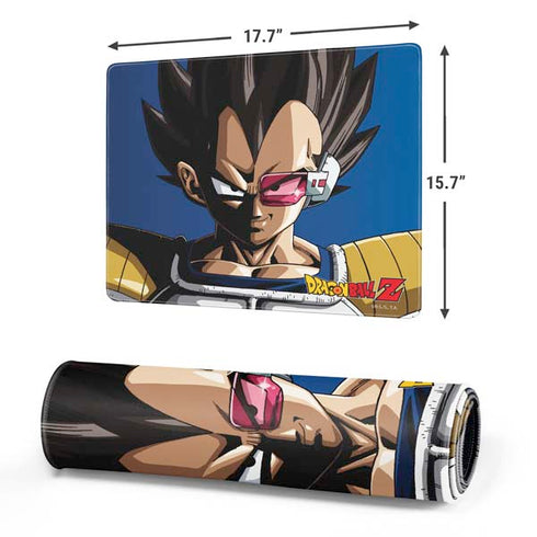 Dragon Ball Z Vegeta Portrait Gaming Mouse Pad