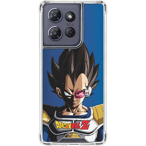 Dragon Ball Z Vegeta Portrait Moto G Play 5G (2025) Clear Case