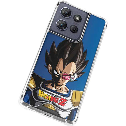 Dragon Ball Z Vegeta Portrait Moto G Power 5G (2025) Clear Case