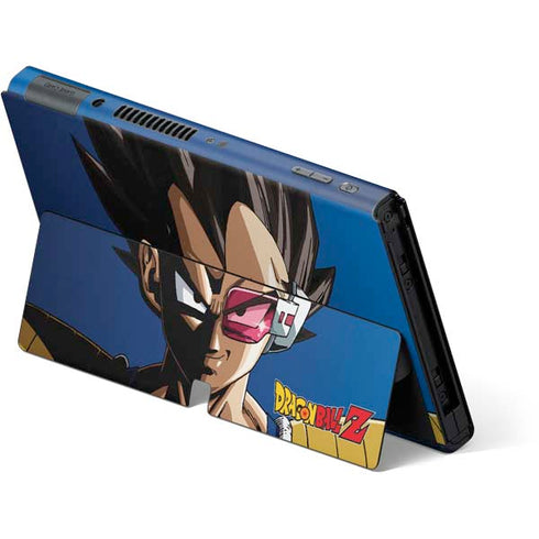 Dragon Ball Z Vegeta Portrait Nintendo Switch OLED (2021) Skin