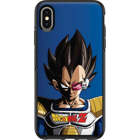 Dragon Ball Z Vegeta Portrait Otterbox Symmetry iPhone Skin