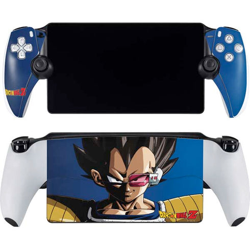 Dragon Ball Z Vegeta Portrait PlayStation PS5 Skins