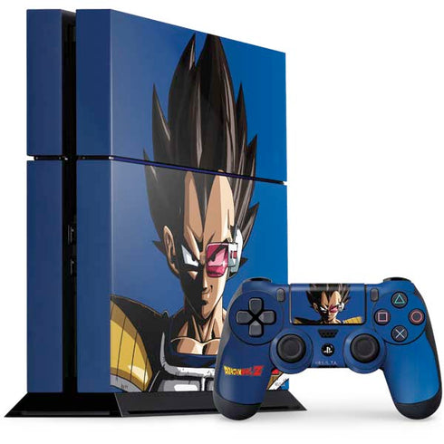 Dragon Ball Z Vegeta Portrait PlayStation PS4 Skins
