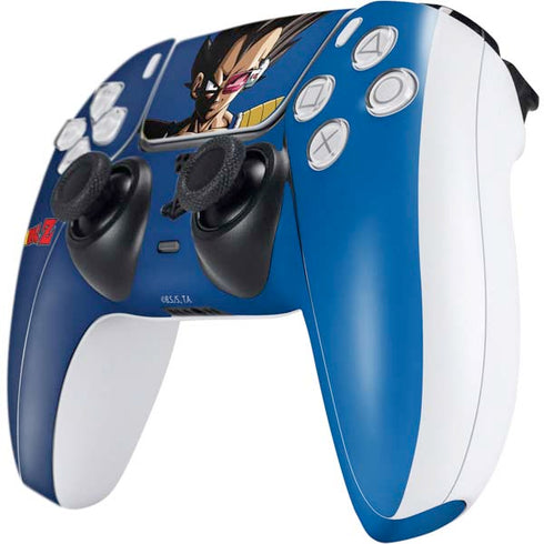 Dragon Ball Z Vegeta Portrait PS5 Controller Skin