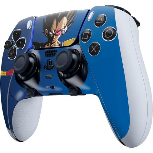 Dragon Ball Z Vegeta Portrait PS5 DualSense Edge Pro Controller Skin