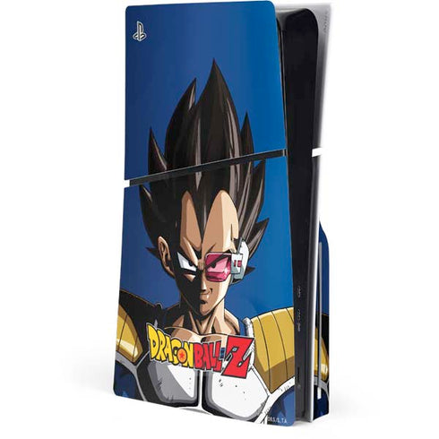 Dragon Ball Z Vegeta Portrait PlayStation PS5 Skins