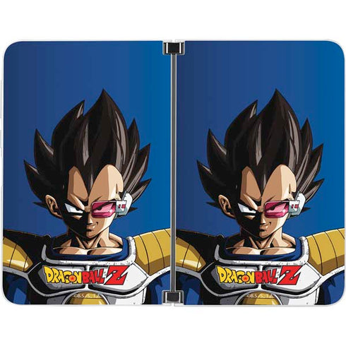 Dragon Ball Z Vegeta Portrait Surface Duo Skin