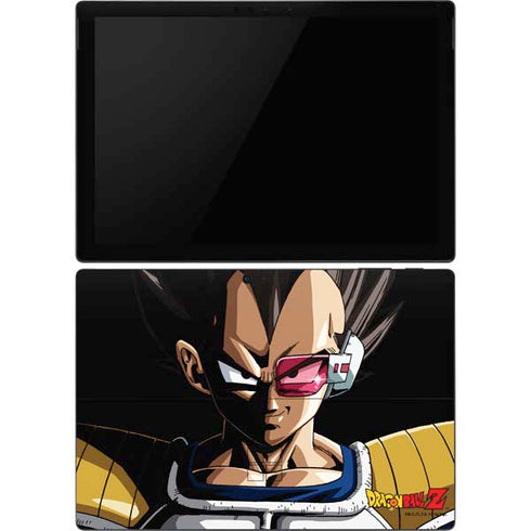 Dragon Ball Z Vegeta Portrait Surface Pro 6 Skin