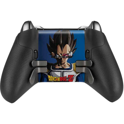 Dragon Ball Z Vegeta Portrait Xbox Elite Wireless Controller Series 2 Skin