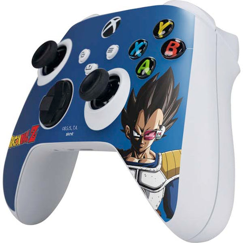 Dragon Ball Z Vegeta Portrait Xbox Series S Controller Skin
