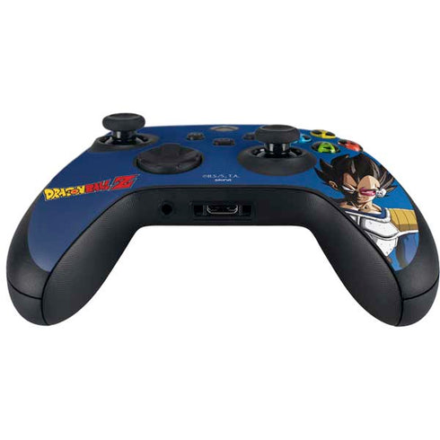 Dragon Ball Z Vegeta Portrait Xbox Series X Controller Skin