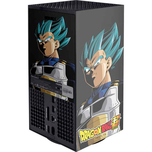 Dragon Ball Super Vegeta Xbox Series X Console Skin