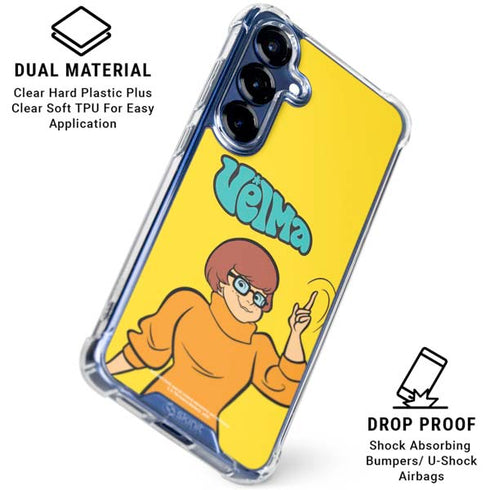 Scooby Doo Velma Galaxy S25 Plus Clear Case