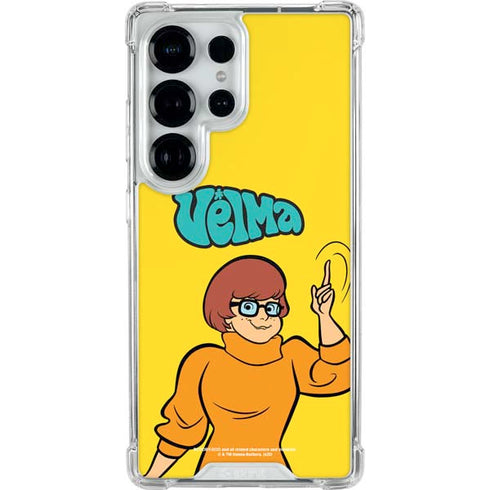 Scooby Doo Velma Galaxy S25 Ultra Clear Case