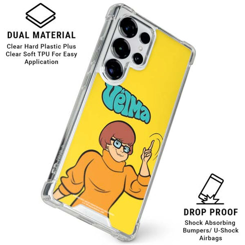 Scooby Doo Velma Galaxy S26 Ultra Clear Case