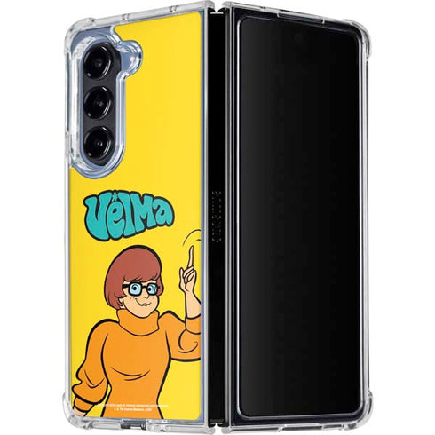 Scooby Doo Velma Galaxy Z Fold5 5G Clear Case