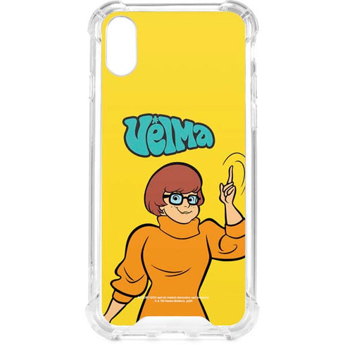 Scooby Doo Velma iPhone XS Clear Case