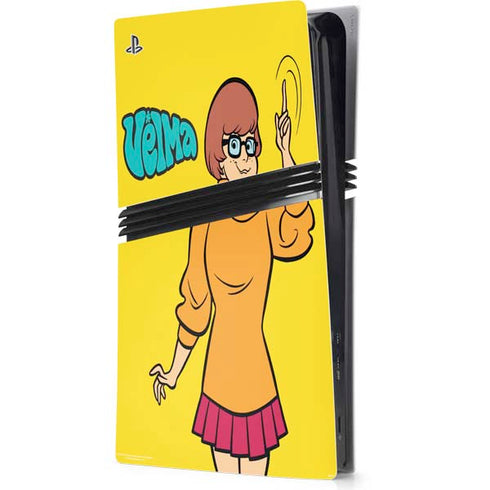 Scooby Doo Velma PS5 Pro Console Skin