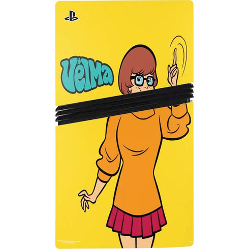 Scooby Doo Velma PS5 Pro Console Skin