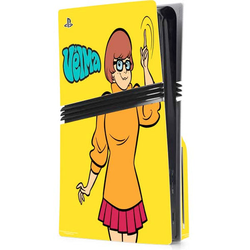 Scooby Doo Velma PS5 Pro Disk Console Skin