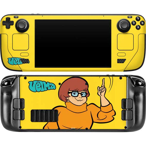 Scooby Doo Velma Steam Deck Handheld Gaming Computer OLED Skin