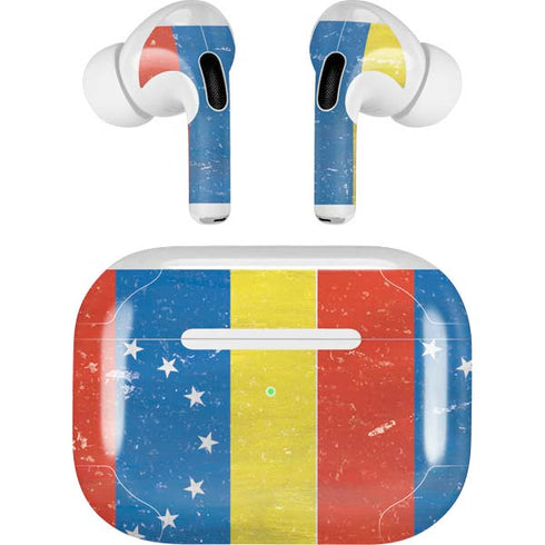 Venezuela Flag Distressed AirPods Skins