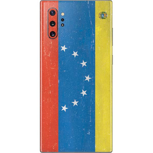 Venezuela Flag Distressed Galaxy Note 10 Plus Skin