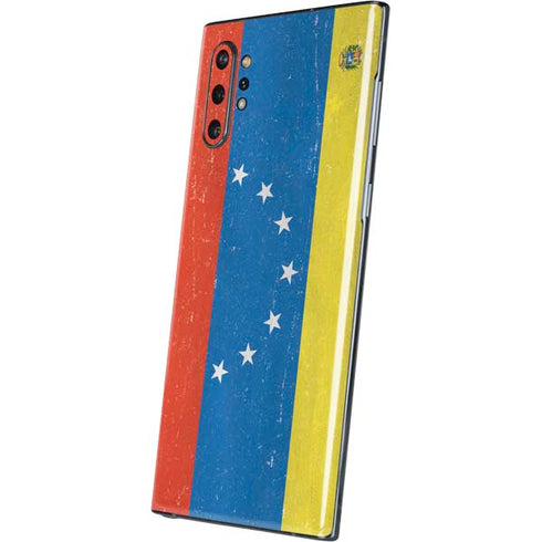 Venezuela Flag Distressed Galaxy Note 10 Plus Skin