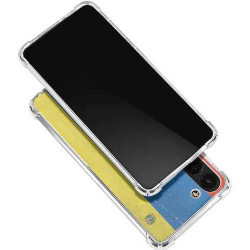Venezuela Flag Distressed Galaxy S24 FE Clear Case