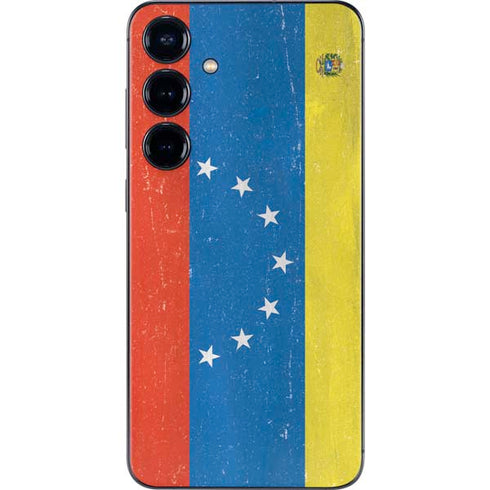 Venezuela Flag Distressed Galaxy S24 Skin