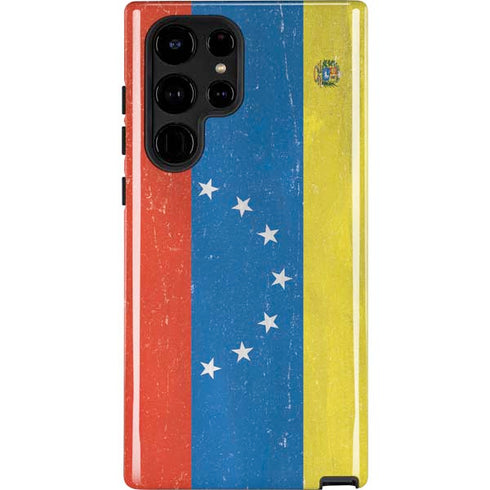 Venezuela Flag Distressed Galaxy S25 Ultra Impact Case