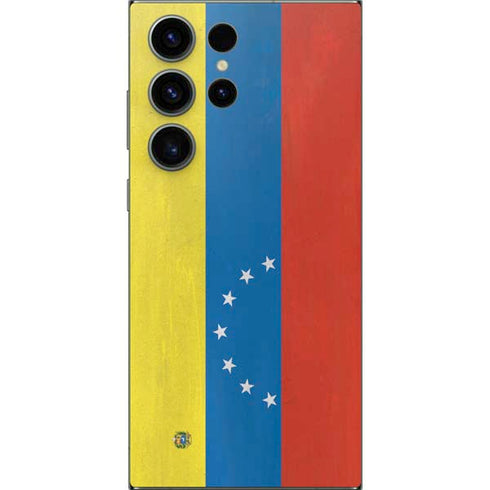 Venezuela Flag Distressed Galaxy S25 Ultra Skin