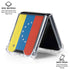 Venezuela Flag Distressed Galaxy Z Flip6 Clear Case
