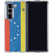 Venezuela Flag Distressed Galaxy Z Fold5 5G Clear Case