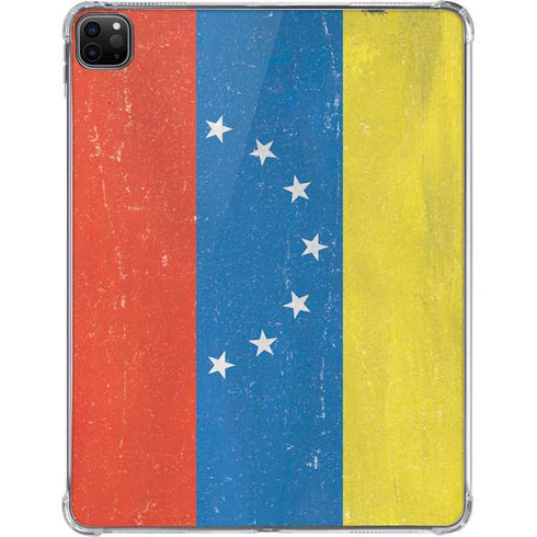 Venezuela Flag Distressed iPad Pro 11in (2024) Clear Case