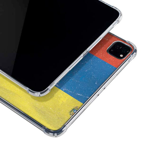 Venezuela Flag Distressed iPad Pro 11in (2024) Clear Case