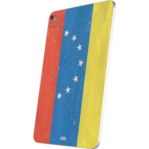 Venezuela Flag Distressed iPad Pro 13in M4 (2024) Skin