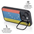 Venezuela Flag Distressed iPhone 14 Kickstand Case