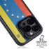 Venezuela Flag Distressed iPhone 14 Pro Kickstand Case