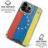 Venezuela Flag Distressed iPhone 16 Pro Max Clear Case