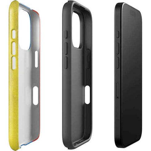 Venezuela Flag Distressed iPhone 16 Pro Max Impact Case