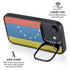 Venezuela Flag Distressed iPhone 16e Kickstand Case