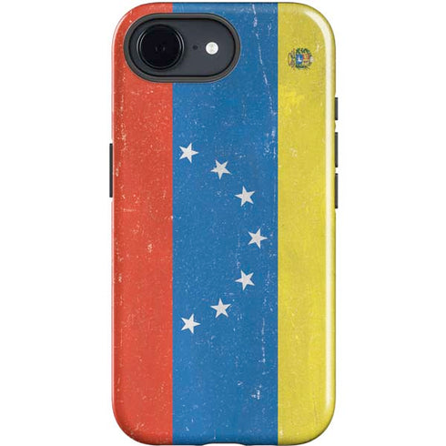 Venezuela Flag Distressed iPhone 16e Impact Case